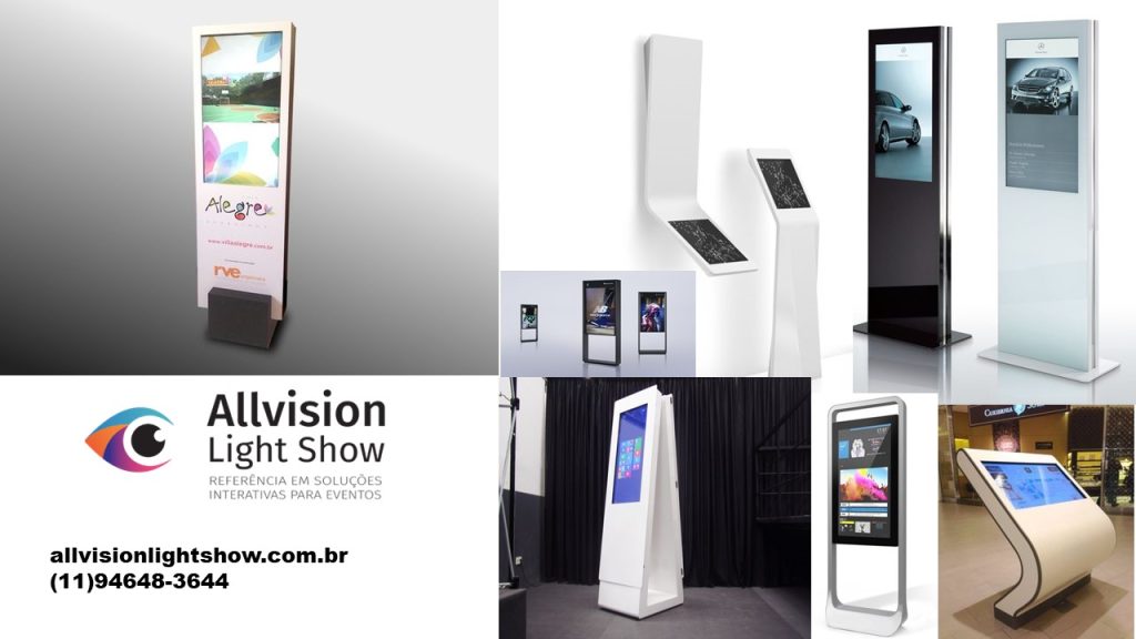 Touch Screen – Comunicação Interativa de Alta Tecnologia-venda de totem touchscreen