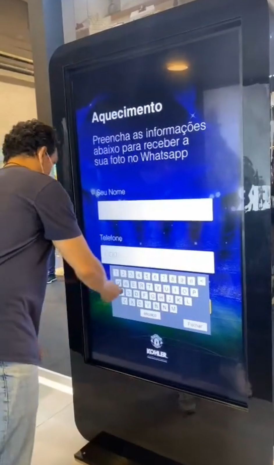 Aluguel de Totem Interativo com Impressora Térmica 